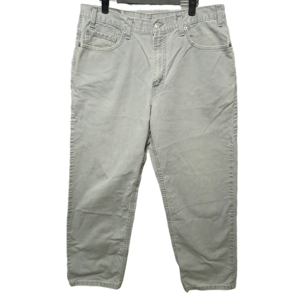 Levis 550 Mens 36x30 Relaxed Fit Light‎ Wash Denim Jeans Made in USA Y2K Vintage